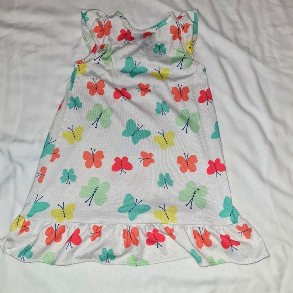 5/$20. Girl's butterfly dress Sz 4 - Picture 2 of 3